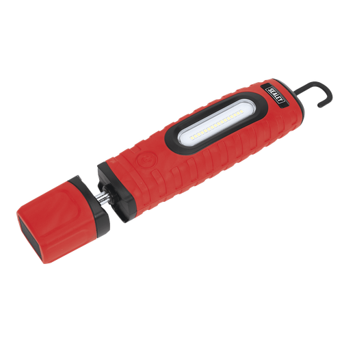 Sealey LED360PLUSR Rechargeable 360° Inspection Light 10W & 3W SMD LED - Red - Picture 2 of 5