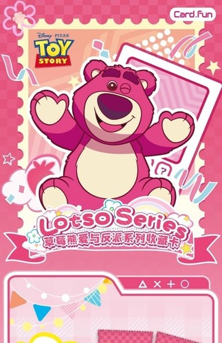Tarjeta Divertida Serie Lotso Oso Fresa Disney Anime Colección Tarjetas Coleccionables Caja - Imagen 5 de 21