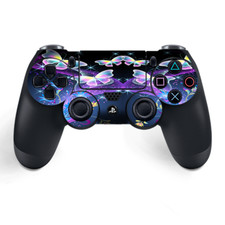 Skins Decal Wrap for PS4 / PS4 Pro Controller - glowing butterflies in flight