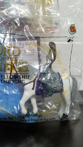 Burger King Lot 15 Lord of the Rings Toys Sealed Aragorn Boromir Bilbo 2001 New - Bild 2 von 12