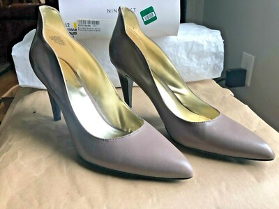 Pointy Toe Pumps Nine West Grey Pumps Nine West PALMER 12M Pointy