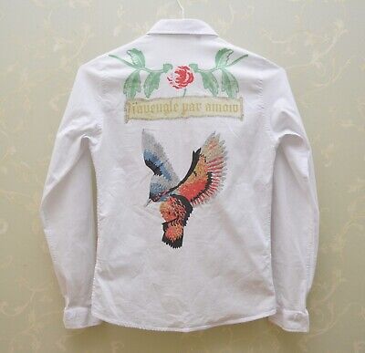 Gucci white shirt clearance womens