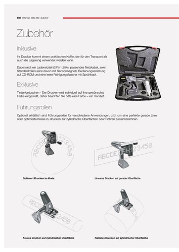 Handjet EBS 260 (Kein Videojet) - Bild 10 von 12