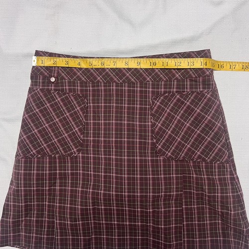 Lole Pro Active Golf Hiking Travel Plaid 50+ UPF Quick dry Wrinkle Free Size 4 - Picture 3 of 10