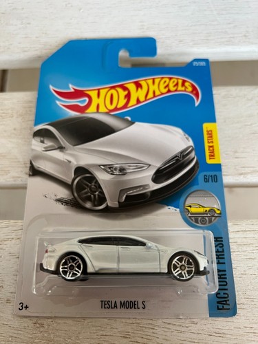 Hot Wheels Tesla Model S weiß 2016 HW Factory Fresh
