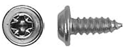1970-1988 Monte Carlo SS LS Fender Wheel Opening Molding Trim Screws CHROME GM - Bild 2 von 2