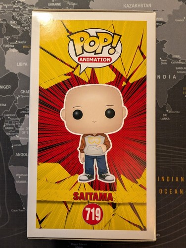 Saitama Casual Funko Pop #719 One Punch Man Vinyl Figur mit Soft Protector - Bild 4 von 7