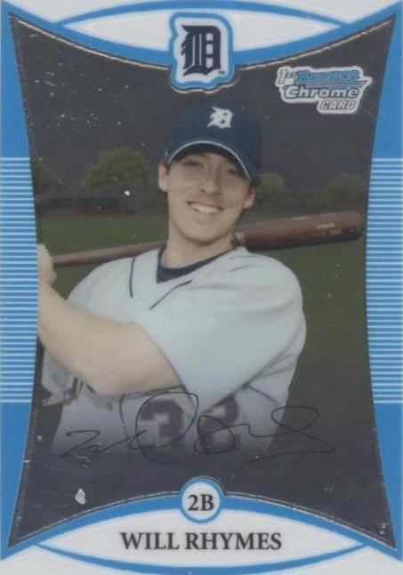2008 Bowman Chrome - Will Rhymes #BCP108 - 1 of 1