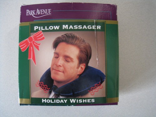 Park Avenue Pillow Massager Inflatable Travel Very Good Condition Tested Working