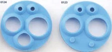 DCI International 0124 HP Handpiece 5 Hole Rubber Gasket Midwest Autoclavable