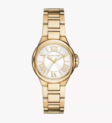 Michael Kors Mini Camille Gold Watch #MK7255
