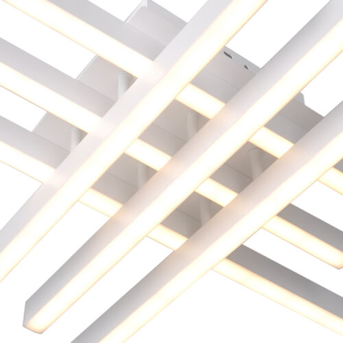 78W Geometric Design LED Ceiling Light Lamp Bedroom Dining Room Chandelier Decor - Picture 6 of 12