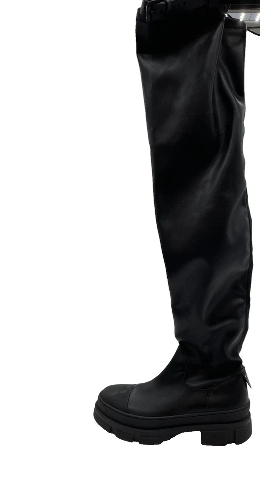 Bottes chaussettes Philosophy en simili cuir noir taille EU 40 UK 7 - Photo 2/4