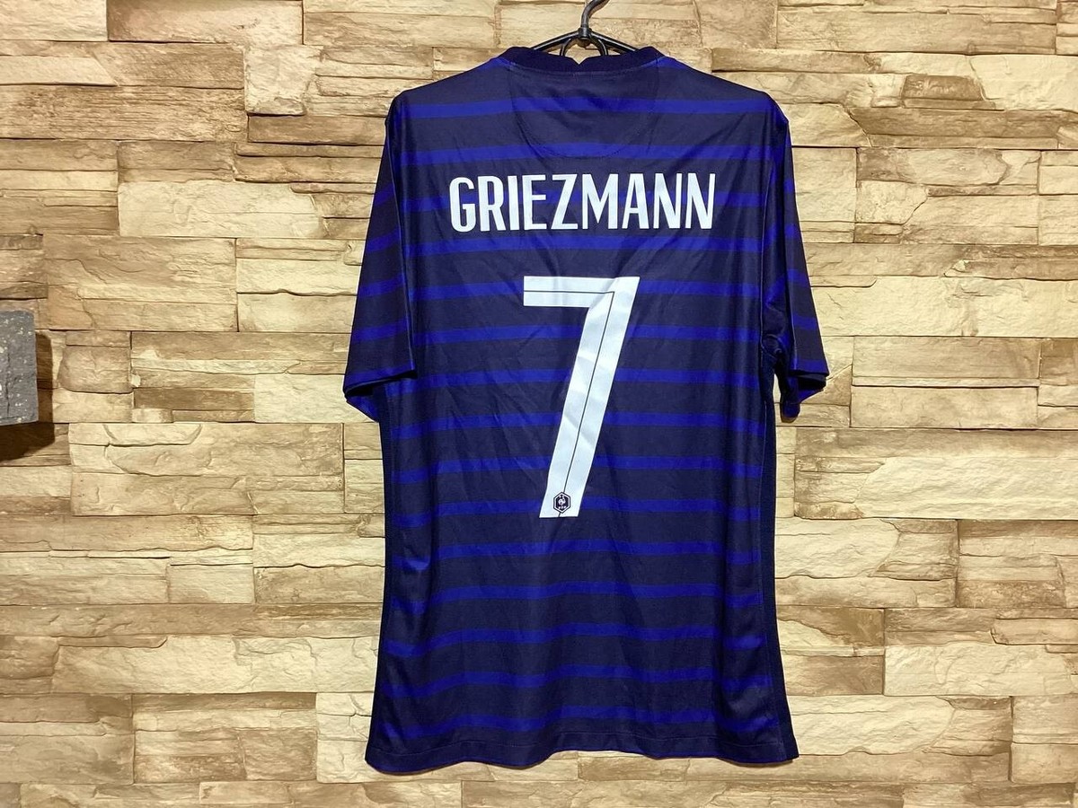 FRANCE 2020 2021 Home Football Shirt Soccer Jersey Nike #7