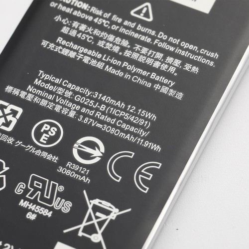 OEM Li-ion High Capacity Battery Replacement For Google Pixel 4a G025J-B 3080mAh - Picture 2 of 5