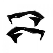 Polisport 8425800002 | Black Restyling Radiator Scoops