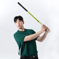 Golf Swing Trainer ONE Plane Heoseok Pro Training Aid Equipment Backswing Imp...