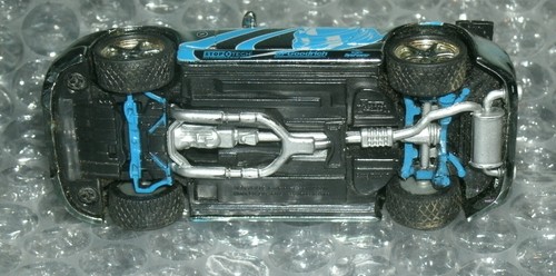 1/64 Scale 2003 Nissan 350Z Diecast Tuner Car (3") Muscle Machines T04-04 Black - Picture 9 of 9