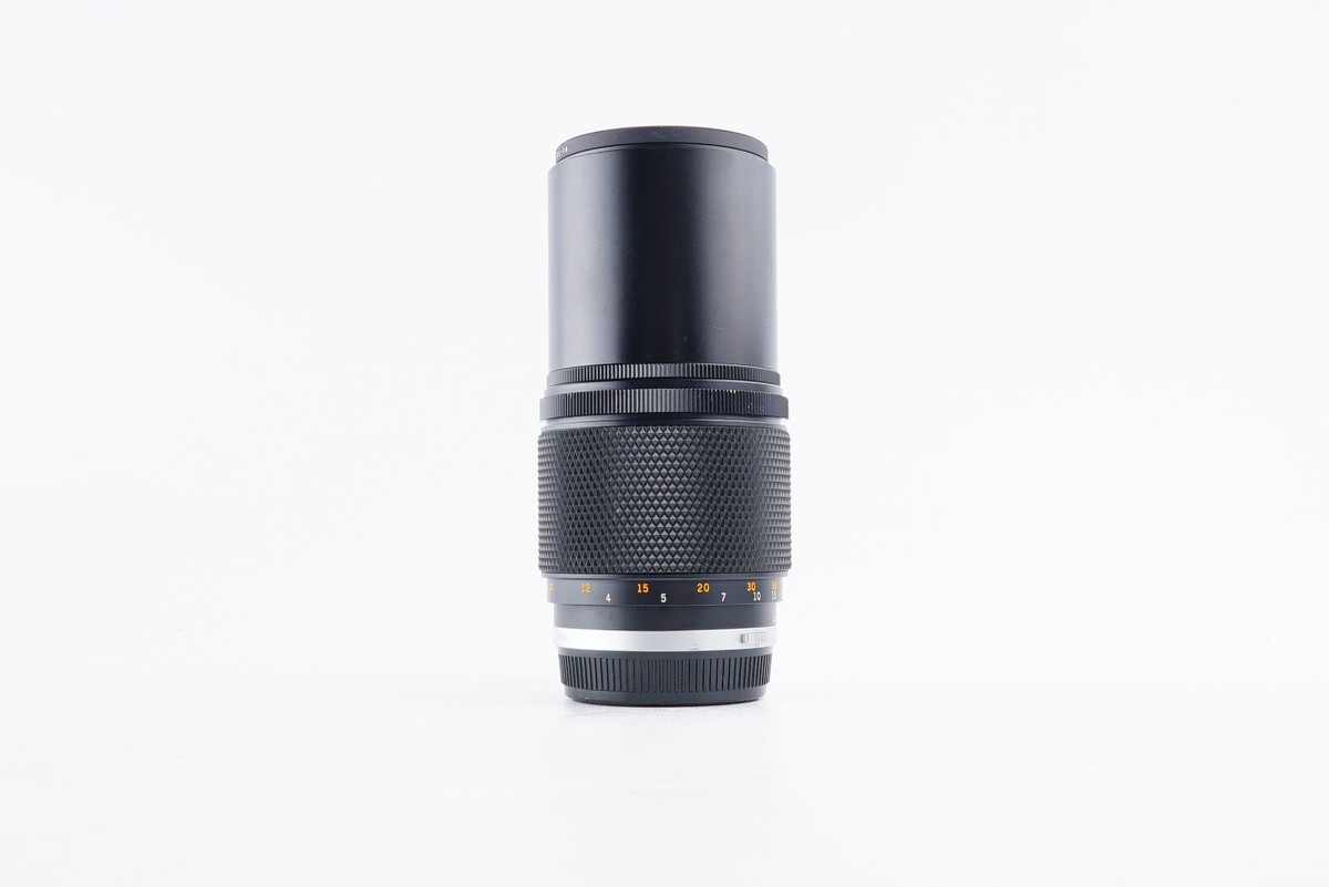 希少 OLYMPUS OM ZUIKO MC AUTO-T 200mm f5 Olympus OM F.Zuiko Auto-T 200mm F/5 [MC] | LENS-DB.COM