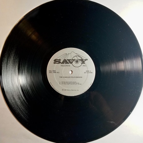 Charles Fold/ The Charles Fold Singers (1981) 2 Record set Vinyl Lp's Savoy VGC - Picture 10 of 13