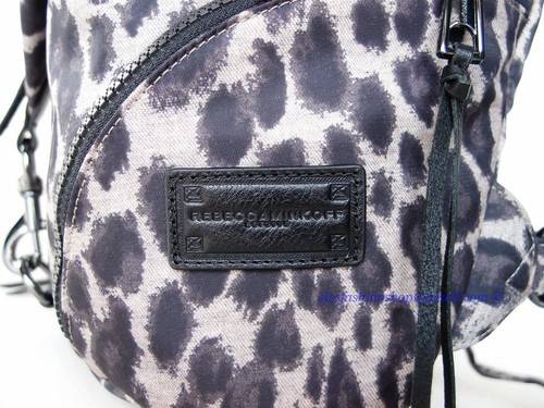 NWT Rebecca Minkoff Julian Nylon Backpack Black Slate Gray Navy Elemental AUTHNT - Picture 57 of 83