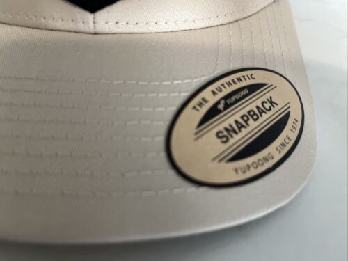 Hurley Pacific Pacific Patch 2.0 Hat Cap Beige Gray Mesh Snap Back NWT One Size - Picture 2 of 6