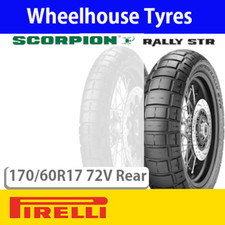 170/60R17 72V Scorpion Rally STR Pirelli M+S TL Rear
