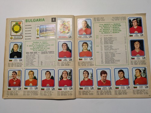 PANINI Football WORLD CUP MUNCHEN MUNICH 74 complete anno 1974 great condition - Afbeelding 18 van 24
