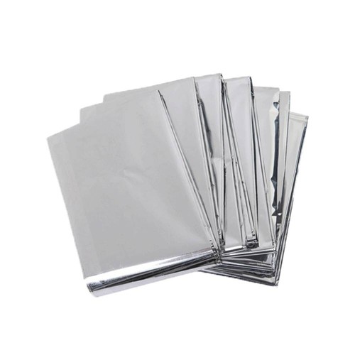 Emergency Mylar Thermal Blankets (Pack of 10), New, Free Shipping ! Large - Picture 8 of 10