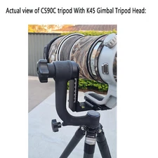 ARTCISE Gimbal Head Heavy Duty  Tripod Head for DLSR Camera Tripod load 20KG