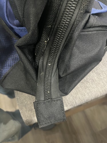Kobalt Blue Black Polyester 20”Cargo Bag 22 Pockets Heavy Duty - Picture 4 of 19