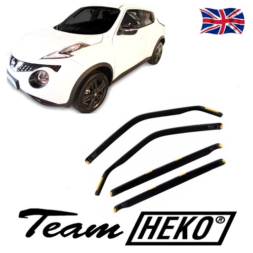 HEKO TINTED WIND DEFLECTORS for NISSAN JUKE 5DOOR 20102018 4pc eBay