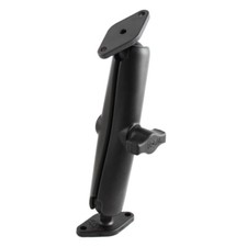 RAM Mount Dual Diamond Plate Long Arm 1" Ball Assembly RAM-B-102U-C