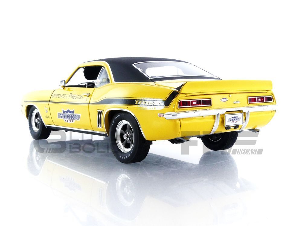 【超希少】FAST& FURIOUS  YENKO CAMARO 1/18 Ertl 1/18 Scale Diecast 33471P Fast & Furious 1969 Yenko