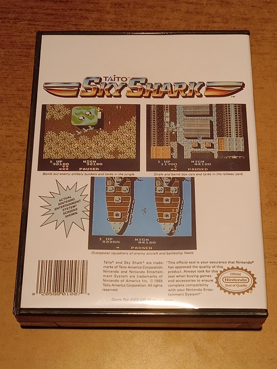 Sky Shark (Nintendo Entertainment System, 1987) | eBay