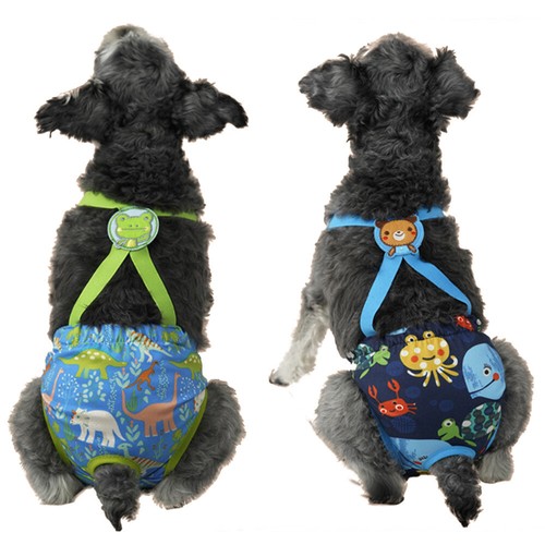 Dog Sanitary Panties Puppy Cat Diaper Pet Underwear Female Washable Short Pants* - Picture 5 of 23