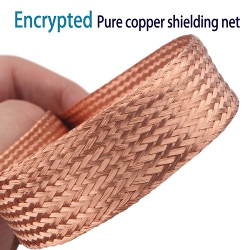3M Hifi Pure Copper Audio Shielding Network Mesh Sleeve Net for Audio Cable - Picture 4 of 32
