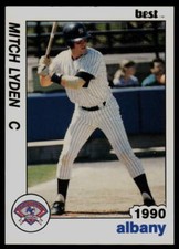 1990 Best Mitch Lyden Albany-Colonie Yankees