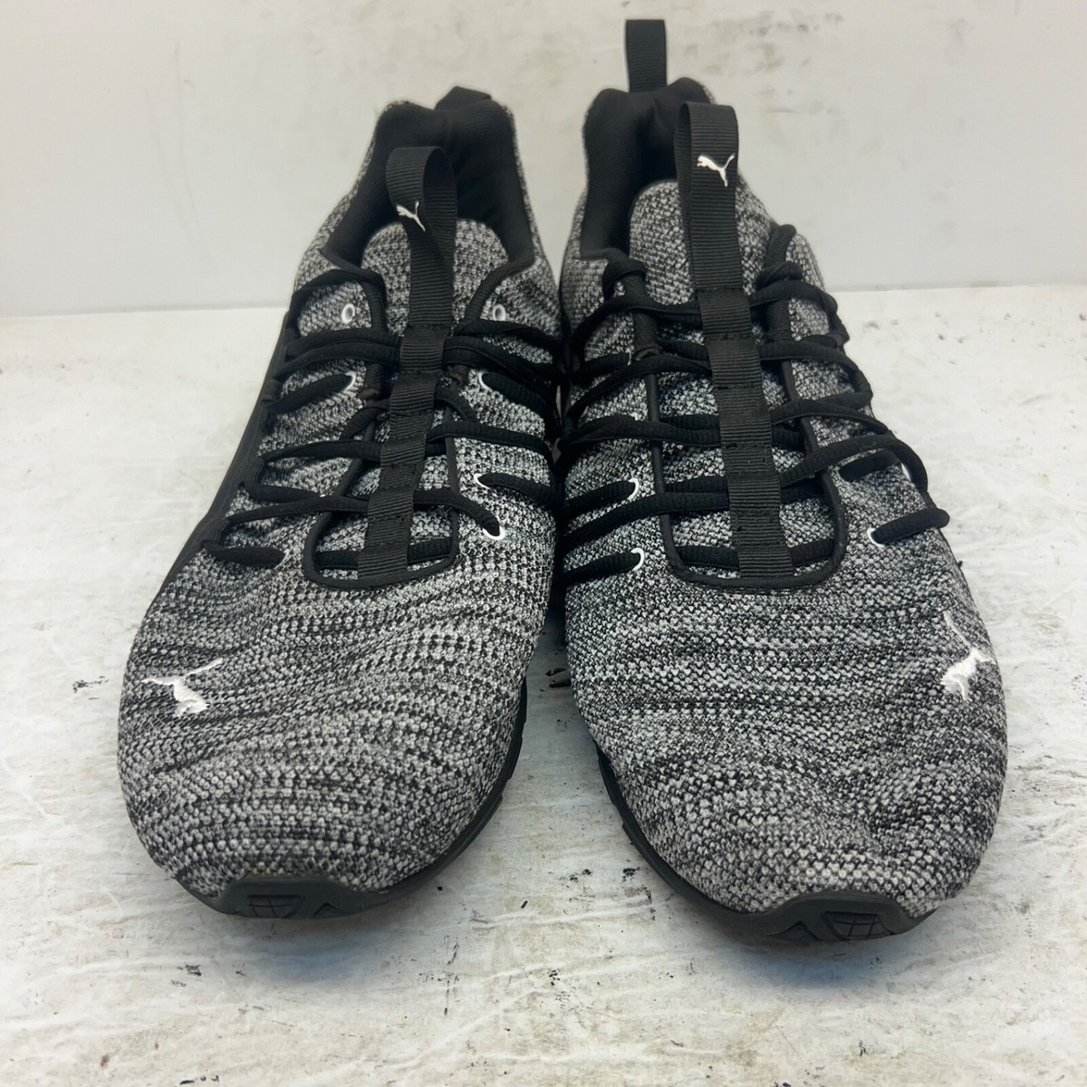 Puma Men's Axelion LS Athletic Training Sneakers 192720-01 Grey