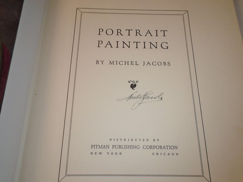 *****SIGNED by AUTHOR ***** 1947 - Portrait Painting by Michel Jacobs - Picture 9 of 20