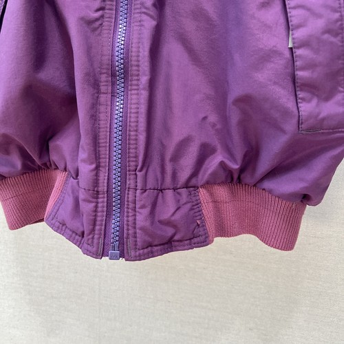 Vintage Campmor Kids Youth Jacket Size S Purple Grey Full Zip - Picture 5 of 7