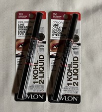 2 Revlon Colorstay Line Creator Double Ended Eyeliner 153 SHE'S ON FIRE 2 In 1