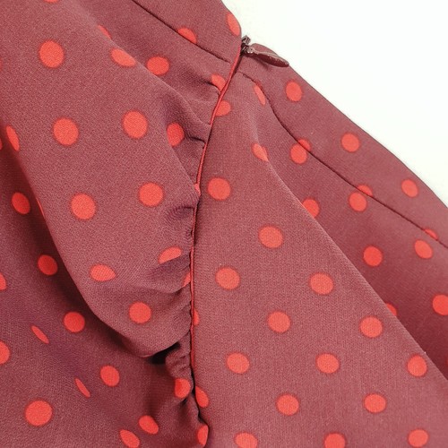 MAX MARA Weekend Womens Size XS or 8 Polka Dot Print Skirt - Picture 4 of 4