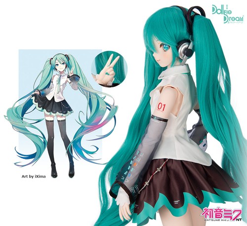 Volks Dollfie Dream Hatsune Miku NT DD 20th Dolls Party 50 Limited Action Doll - Picture 8 of 22