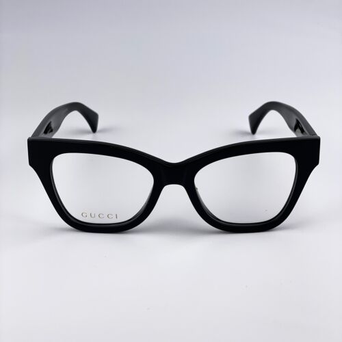 Gucci GG1133O 003 Shiny Black Cat Eye Damen LOGO Brille NEU - Bild 3 von 9
