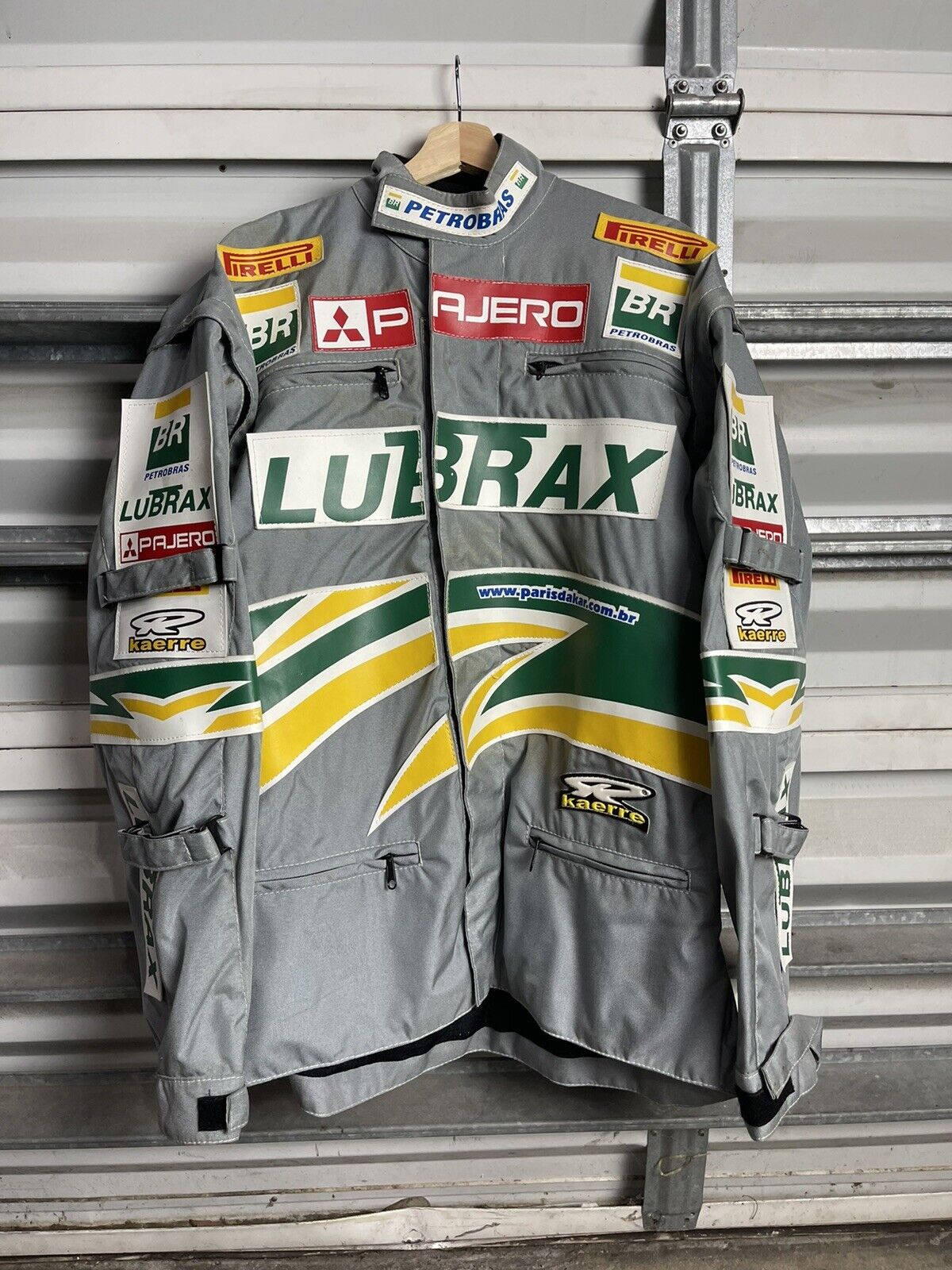 Rare Vintage Paris Dakar Rally Used Brazil Team Used - Gem