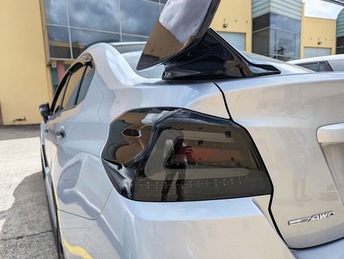 V1 Smoke Full LED Tail lights Dynamic for 15-21 Subaru WRX STI VA taillights - 第 1/15 張圖片