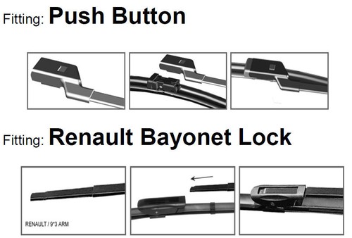 Hybrid Aero Wiper Blade Driver Side 26inch (650mm) V2 - Bild 3 von 7