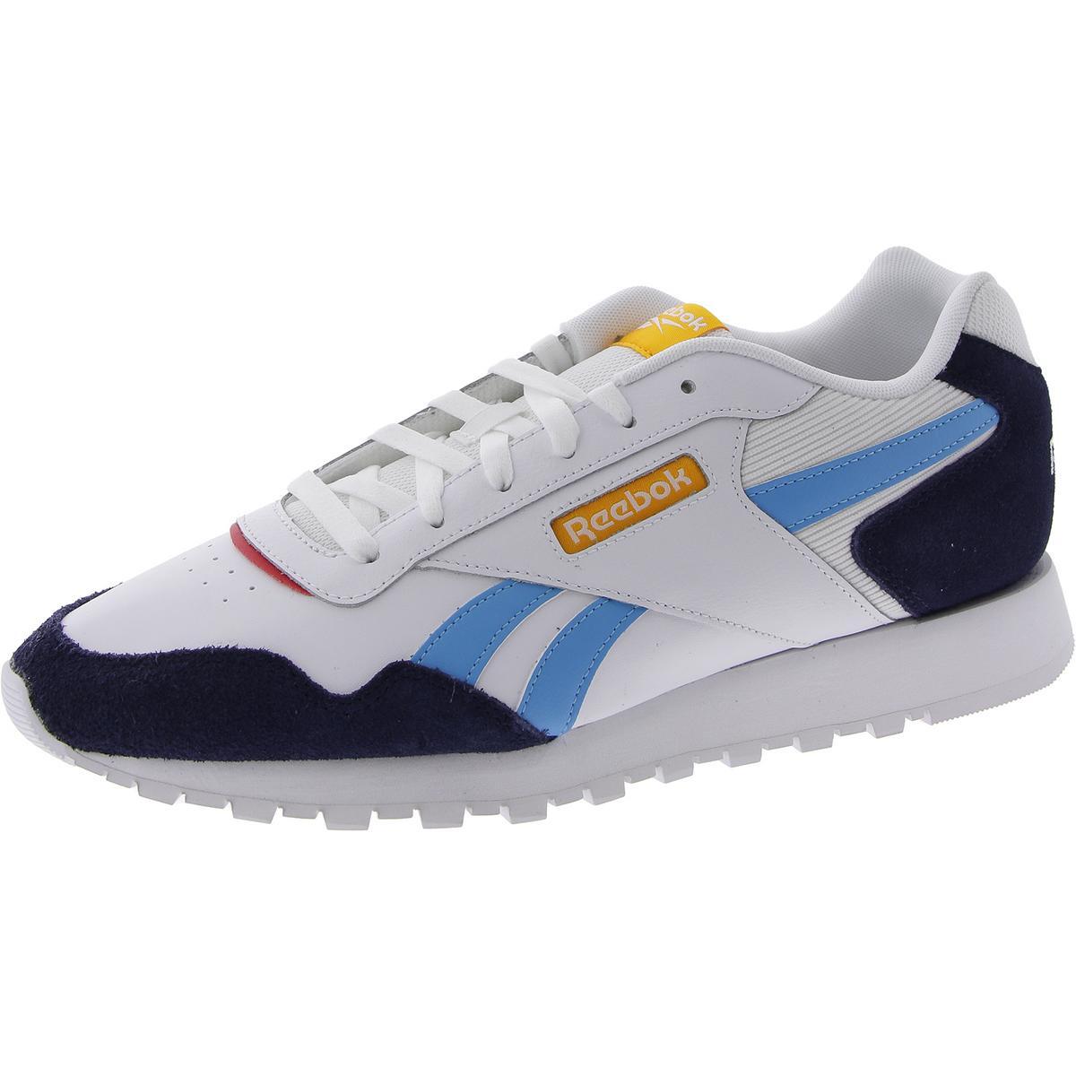 Мужские белые кожаные кроссовки Reebok Кроссовки 11.5 Medium (D) BHFO 2334
