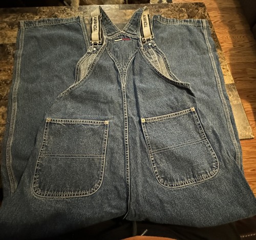 VINTAGE TOMMY HILFIGER OVERALLS! 90’S. SIZE MEDIUM - Picture 5 of 8